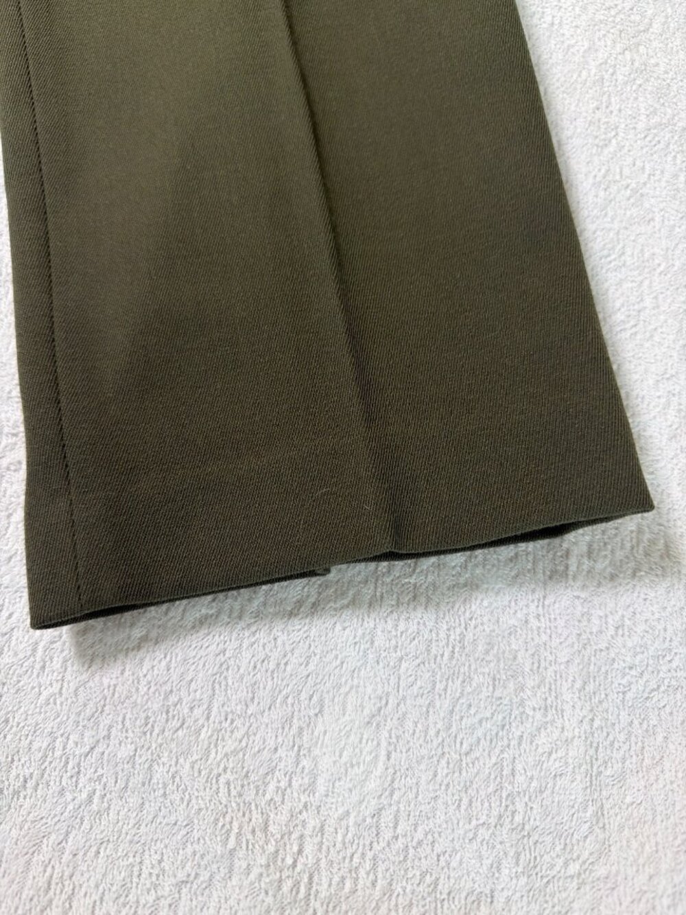 Lauren Ralph Lauren Womens Wool Blend Pants Size 16, Olive - Picture 5 of 10
